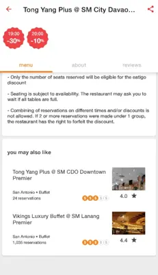 eatigo android App screenshot 7